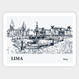 Lima - Peru Sticker